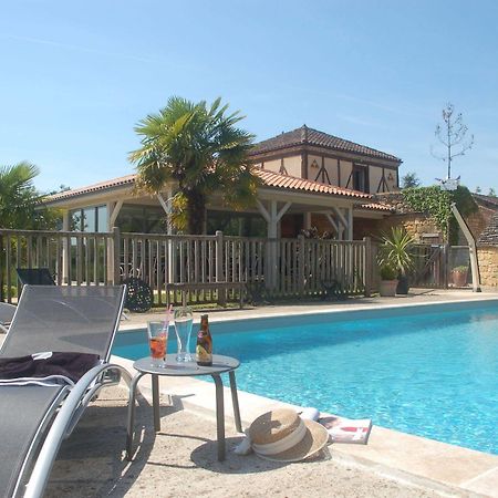 Hotel Le Mas De Castel - Piscine Chauffee سارلا لا كانيدا المظهر الخارجي الصورة